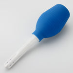 LeLuv Cleansing Douche - Dishwasher Safe - 3 Sizes - Black/Blue Silicone