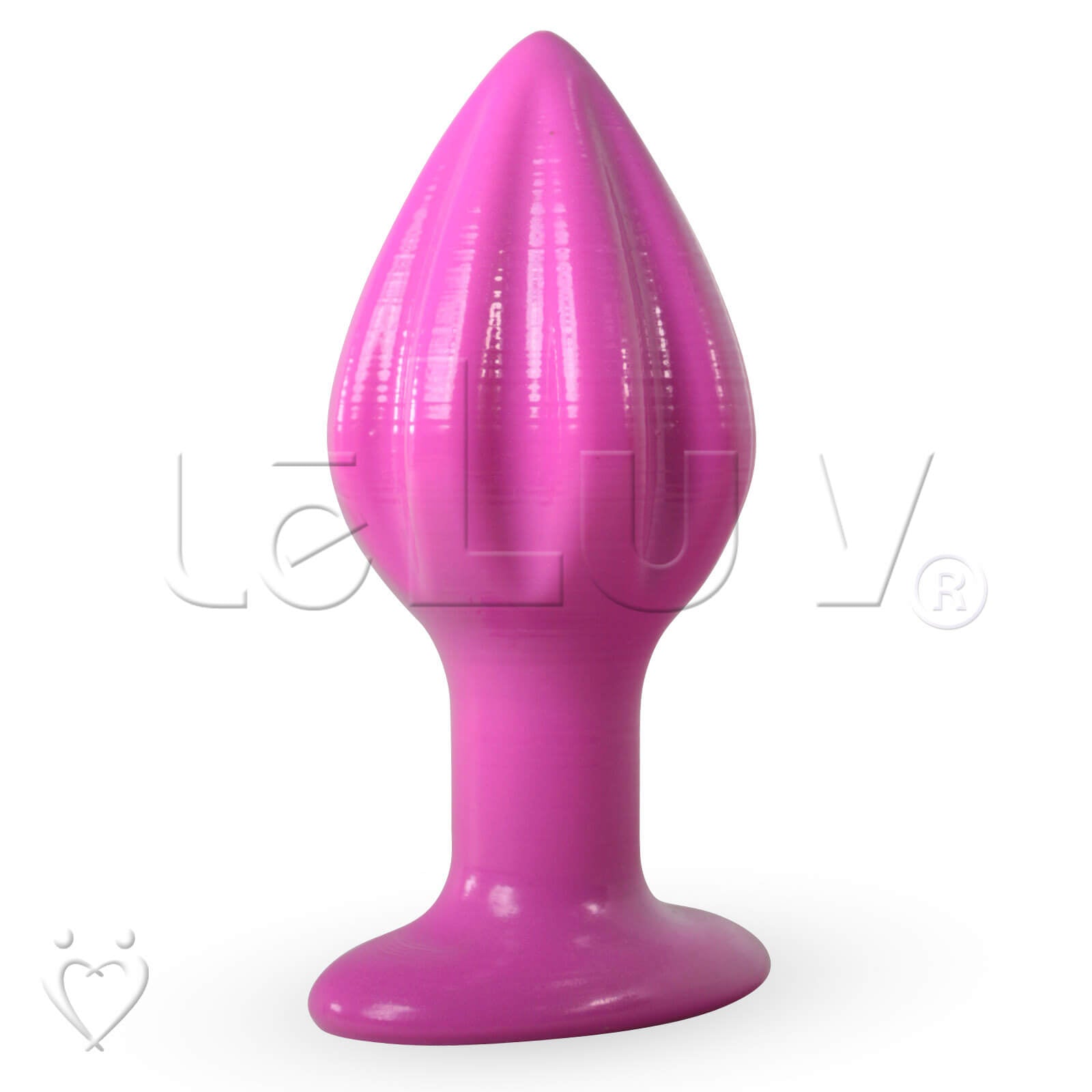 3d anal plug Butt Plug Grooved 3D Printed 5.25 Inch