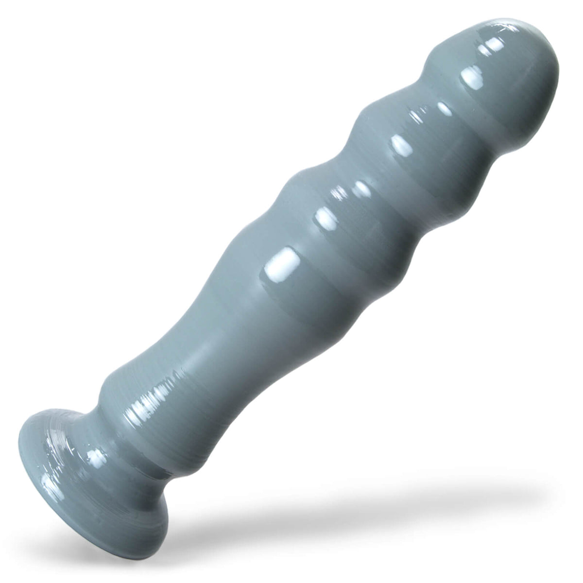 Medium 6 Inch x 1.4 Inch SMOOTHIE 3D Printed Dildo - Twilight (Grey)