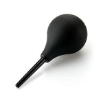 LeLuv Cleansing Douche - Dishwasher Safe - 3 Sizes - Black/Blue Silicone