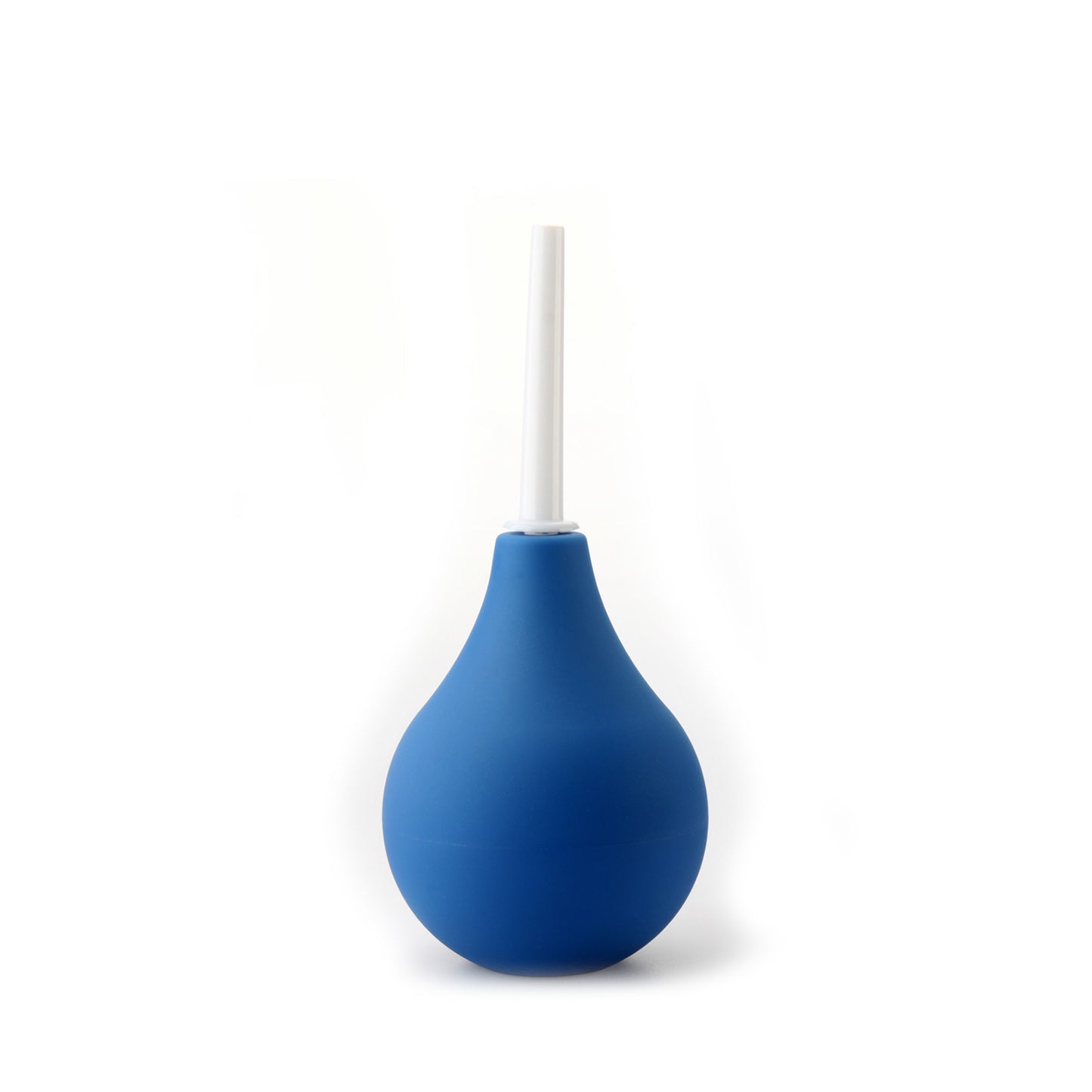 LeLuv Cleansing Douche - Dishwasher Safe - 3 Sizes - Black/Blue Silicone