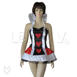 Roleplay Queen of Hearts Halloween Costume Alice Wonderland