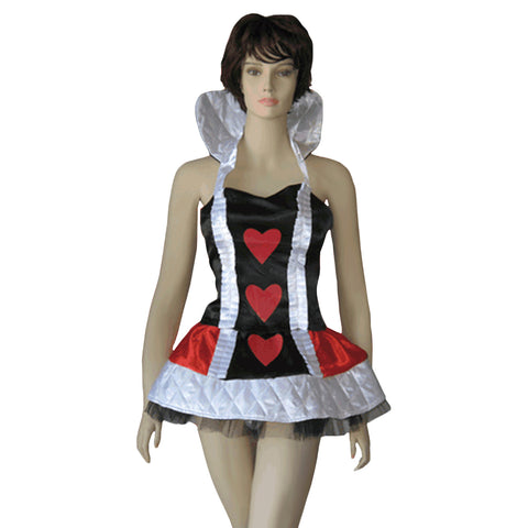 Roleplay Queen of Hearts Halloween Costume Alice Wonderland