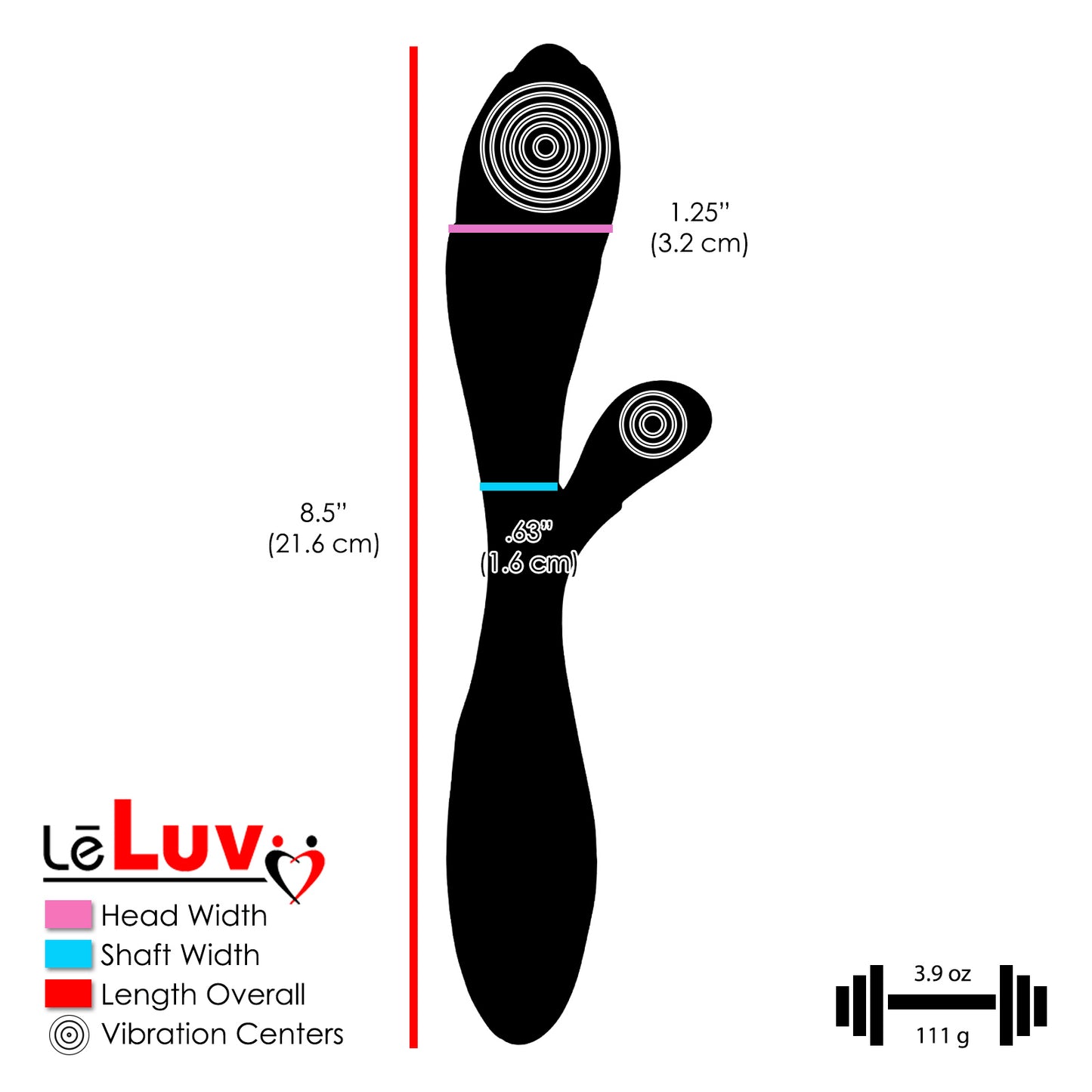 Rabbit Vibrator Alina 1 Silicone USB Rechargeable