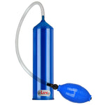2.25"x9" EasyOp Blue GOOD Bgrip Blue Grip+Cylinder Clear Hose BASIC Penis Pump