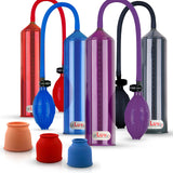 LeLuv BEST Easyop Penis Pump | Bgrip with Slippery Silicone Hose Upgrade + 3 Sleeves | Choose Color
