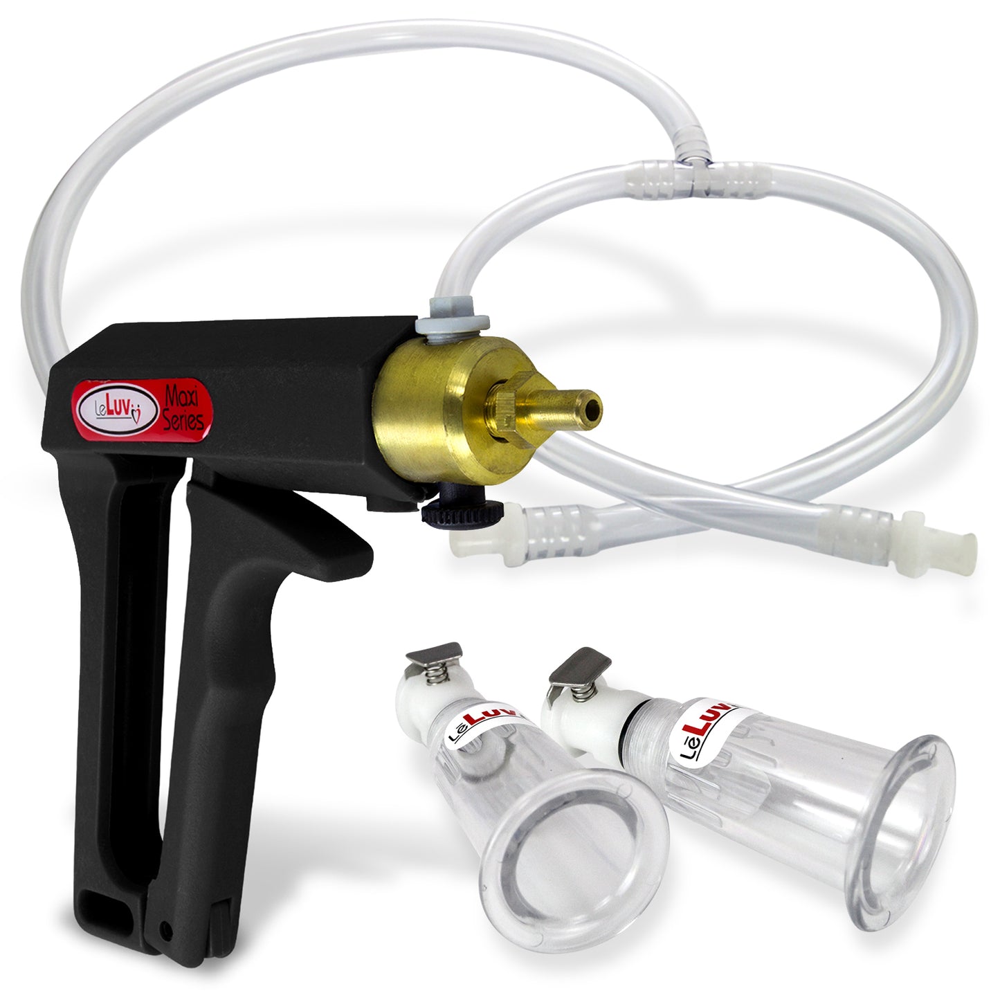 Nipple Pump Kit | MAXI Handle with Clear Hose