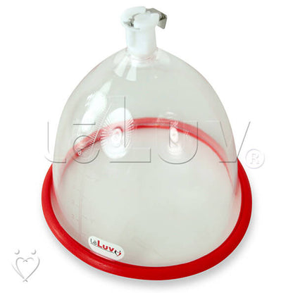 Replacement Single Breast Cup for Enlargement Suction Pump with Quick-Disconnect Fitting