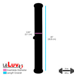 Double-Ended Cylinder for Buddy Penis Pumps | 16"-22" Length, 1.75"-2.25" Diameter
