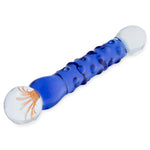 LeLuv Glass OCEAN Blue 3 Piece Gift Set Dildos & Butt Plug