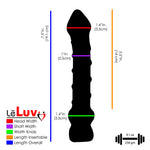 LeLuv Bundle - 3 items: Bubble Gum Glass Dildo & Butt Plug Gift Sets