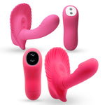 Clit & G-Spot Vibrator Strapless 30-Function Remote-Controlled Waterproof