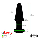 Glass VIRGIN CLEAR 5 Piece Gift Set Dildos & Butt Plugs