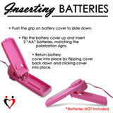 Vibrating Bullet with Dial Controller in Vibrant Colors