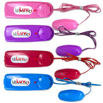 LeLuv Classic Vibrating Egg - Multispeed Dial Controller Wired Bullet in Vibrant Colors