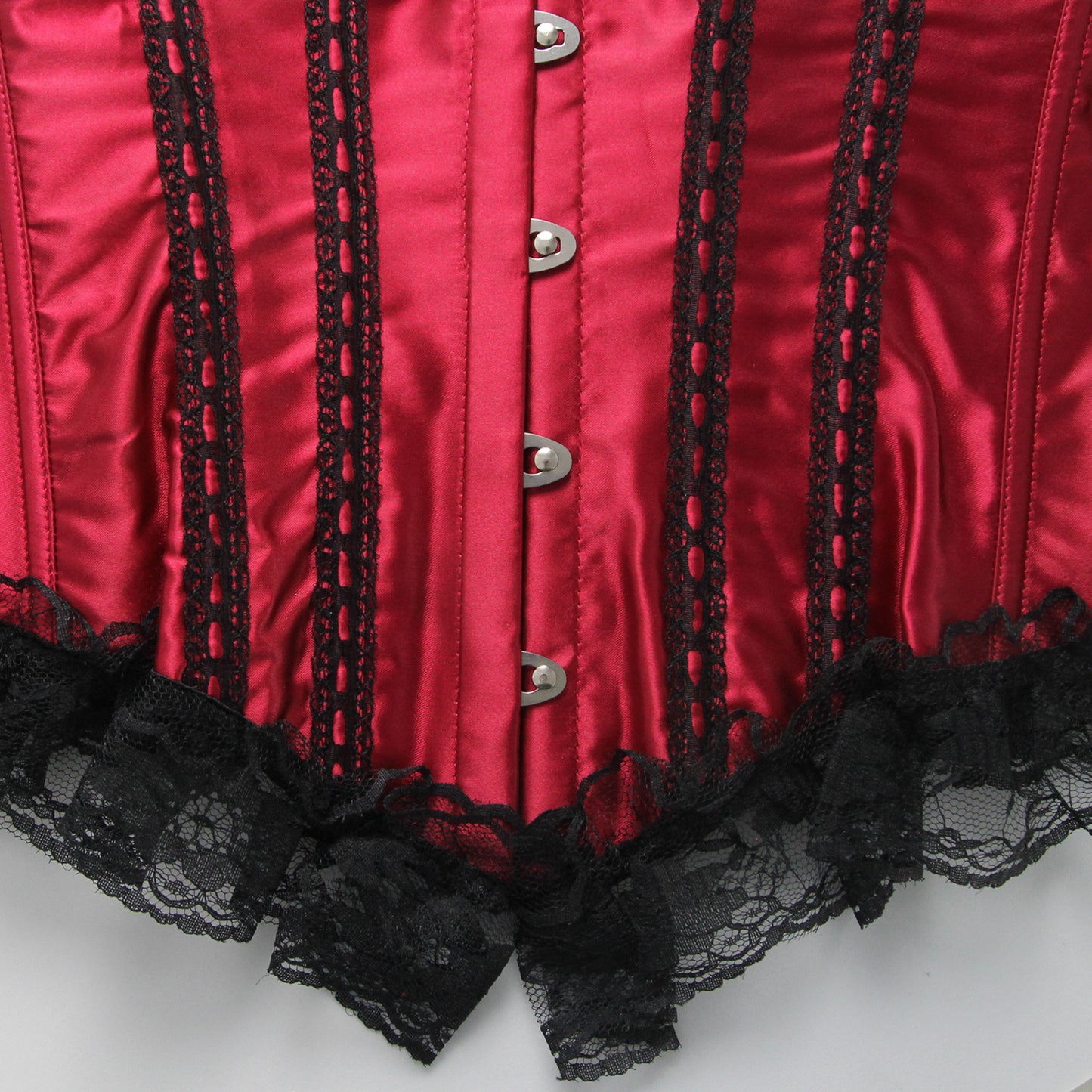 Lingerie Red Lace Back Bustier Corset G String PLUS SIZE AVAILABLE