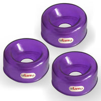 Set of 3 Translucent TPR Sleeves for EasyOp 2" Cylinders - Choose Opening Size