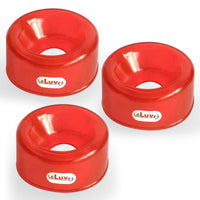 Set of 3 Translucent TPR Sleeves for EasyOp 2" Cylinders - Choose Opening Size