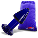 LeLuv Glass Dark Nights 3 Piece Gift Set Dildos & Butt Plug