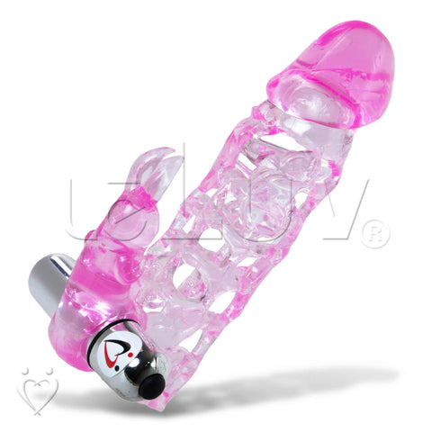 Rabbit Penis Sleeve DEEP DIVER Clitoral Tickler