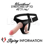 Female Strap-On Double Dongs Adjustable Harness