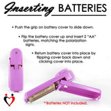Vibrating Dual Small & Large Bullets with Dial Controller in Vibrant Colors