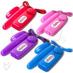 LeLuv Classic Vibrating Dual Bullets - Multispeed Dial Controller Wired Egg/Bullet Small and Large Combo in Vibrant Colors