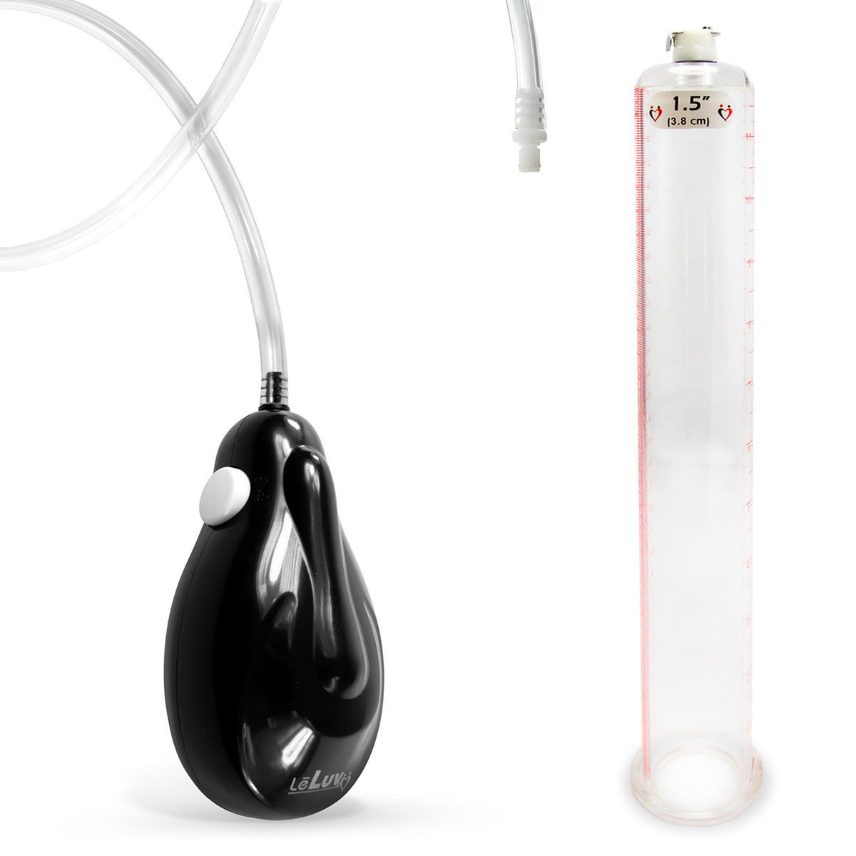 eGrip Electric Quick-Release Penis Pump | 9 or 12 Inch Length, 1.35-3.70 Inch Diameter