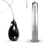 eGrip Electric Quick-Release Penis Pump | 9 or 12 Inch Length WIDE FLANGE Cylinder | 1.50-2.50"