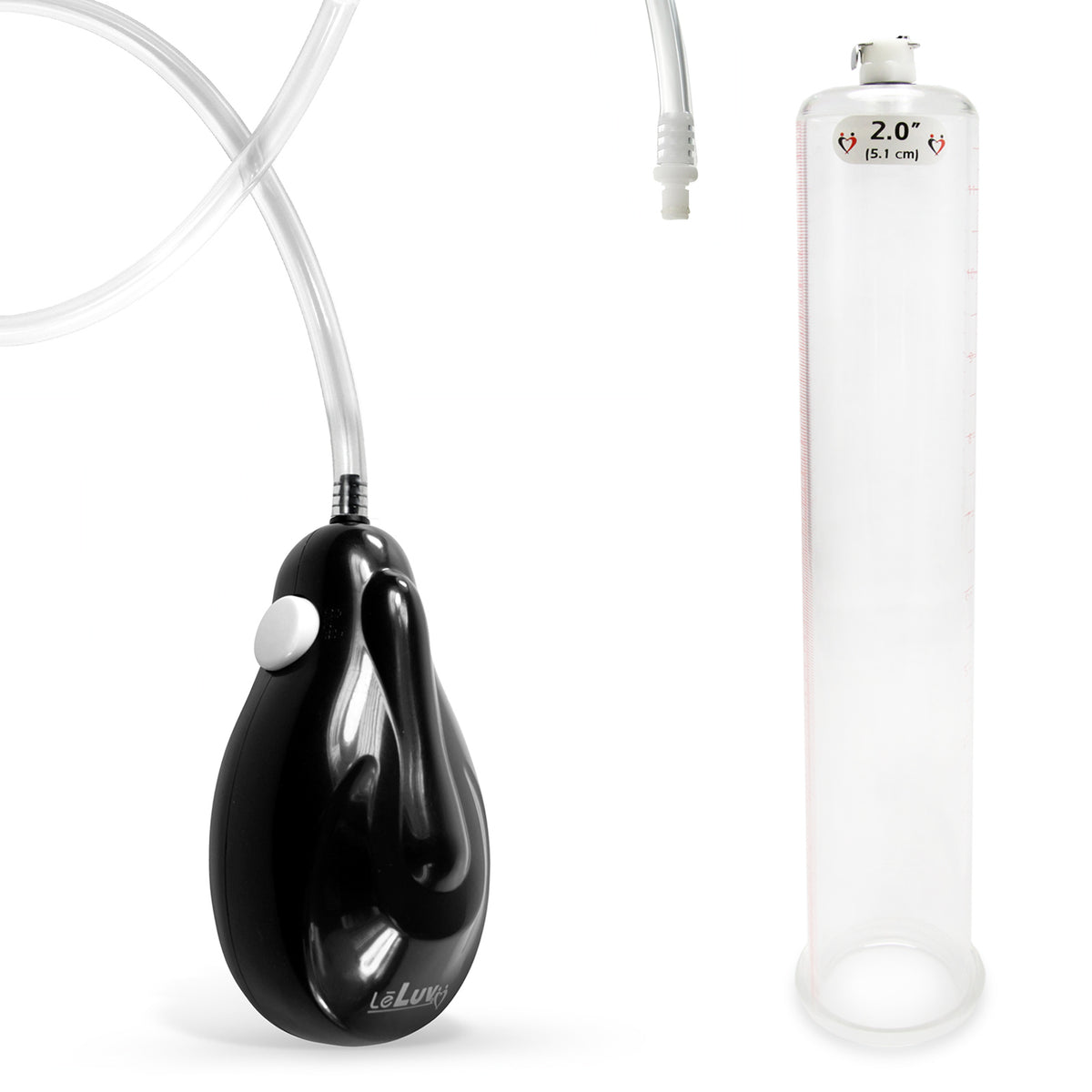 eGrip Electric Quick-Release Penis Pump | 9 or 12 Inch Length, 1.35-3.70 Inch Diameter