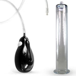 eGrip Electric Quick-Release Penis Pump | 9 or 12 Inch Length WIDE FLANGE Cylinder | 1.50-2.50"