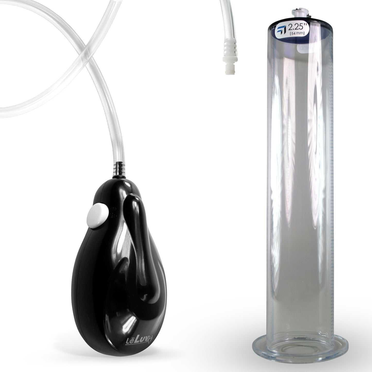 eGrip Electric Quick-Release Penis Pump | 9 or 12 Inch Length WIDE FLANGE Cylinder | 1.50-2.50"