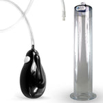 eGrip Electric Quick-Release Penis Pump | 9 or 12 Inch Length WIDE FLANGE Cylinder | 1.50-2.50"