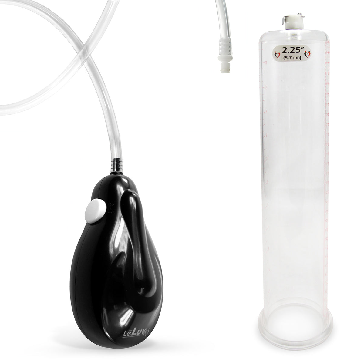 eGrip Electric Quick-Release Penis Pump | 9 or 12 Inch Length, 1.35-3.70 Inch Diameter