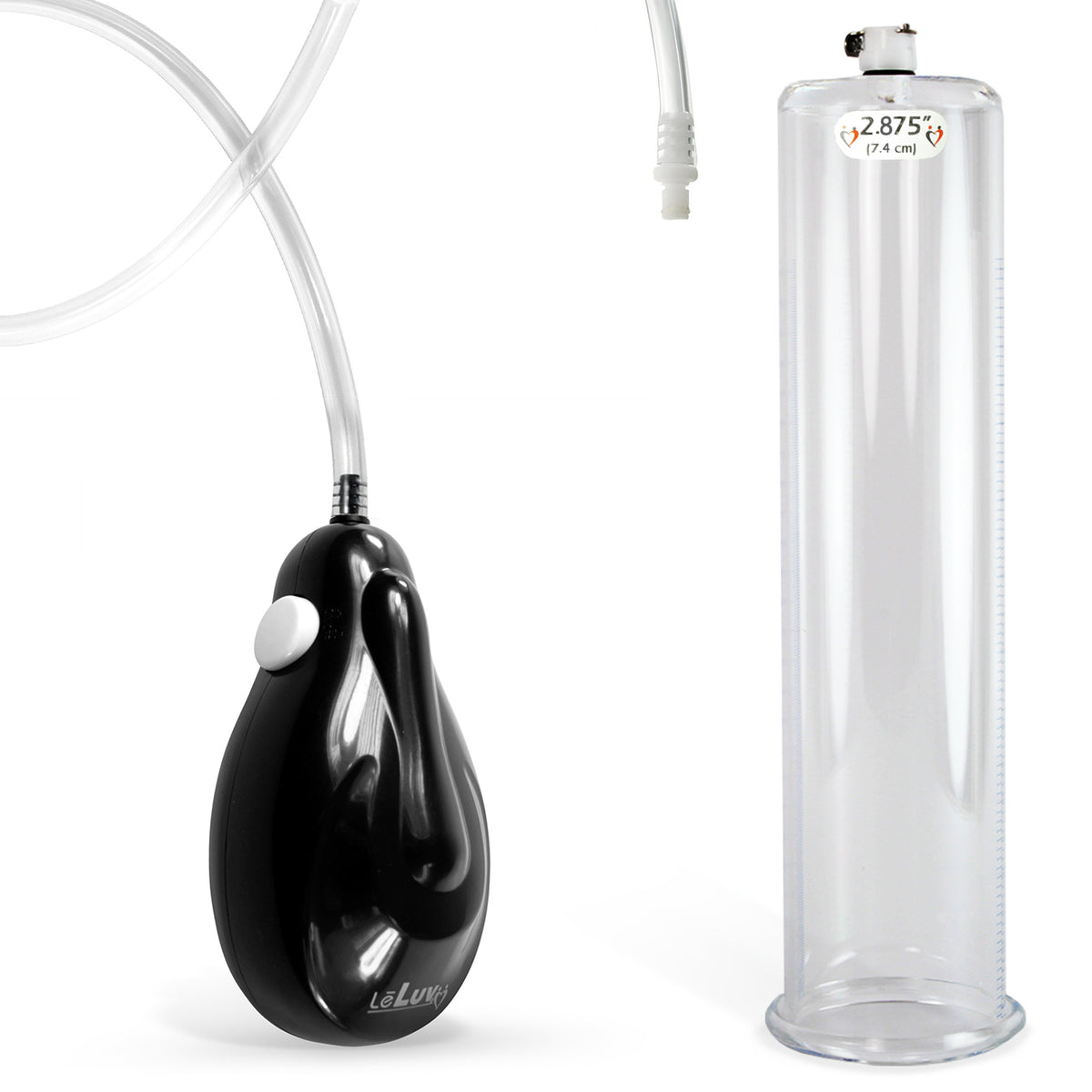 eGrip Electric Quick-Release Penis Pump | 9 or 12 Inch Length, 1.35-3.70 Inch Diameter
