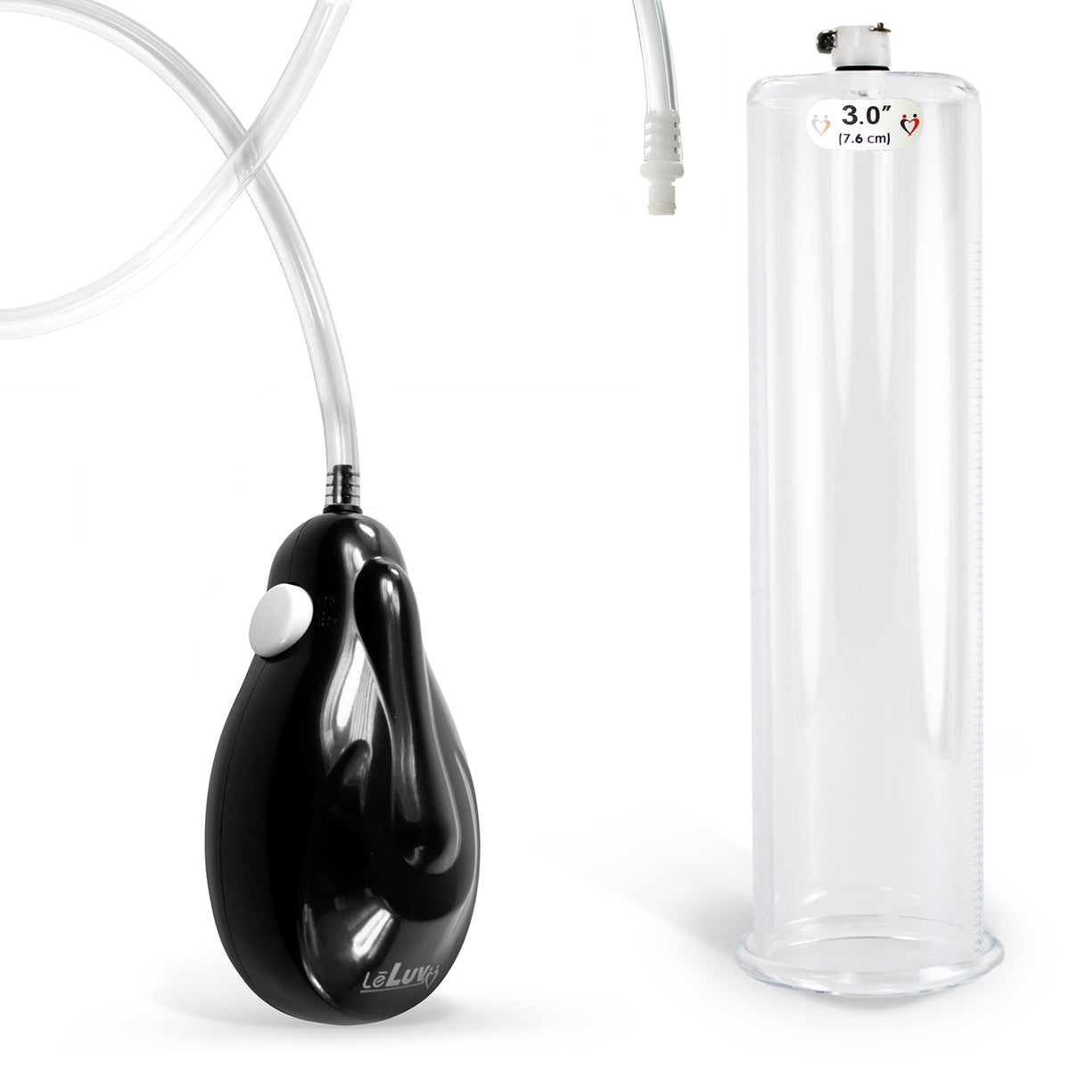 eGrip Electric Quick-Release Penis Pump | 9 or 12 Inch Length, 1.35-3.70 Inch Diameter