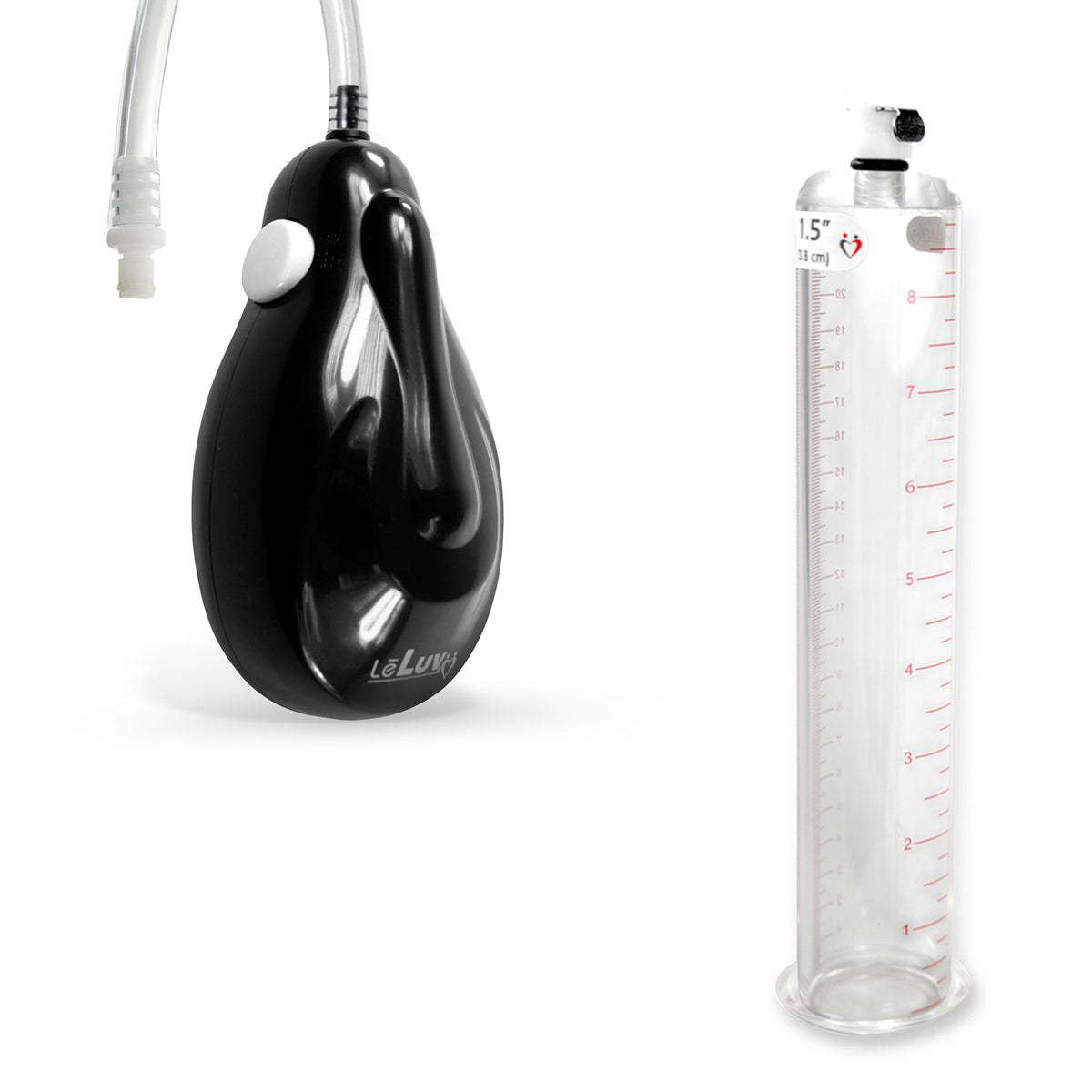 eGrip Electric Quick-Release Penis Pump | 9 or 12 Inch Length, 1.35-3.70 Inch Diameter
