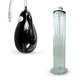 eGrip Electric Handle Penis Pump | 9 or 12 Inch Length WIDE FLANGE Cylinder | 1.50-2.50"