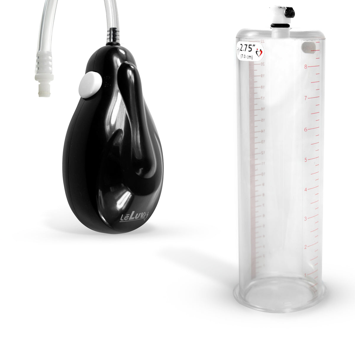 eGrip Electric Quick-Release Penis Pump | 9 or 12 Inch Length, 1.35-3.70 Inch Diameter