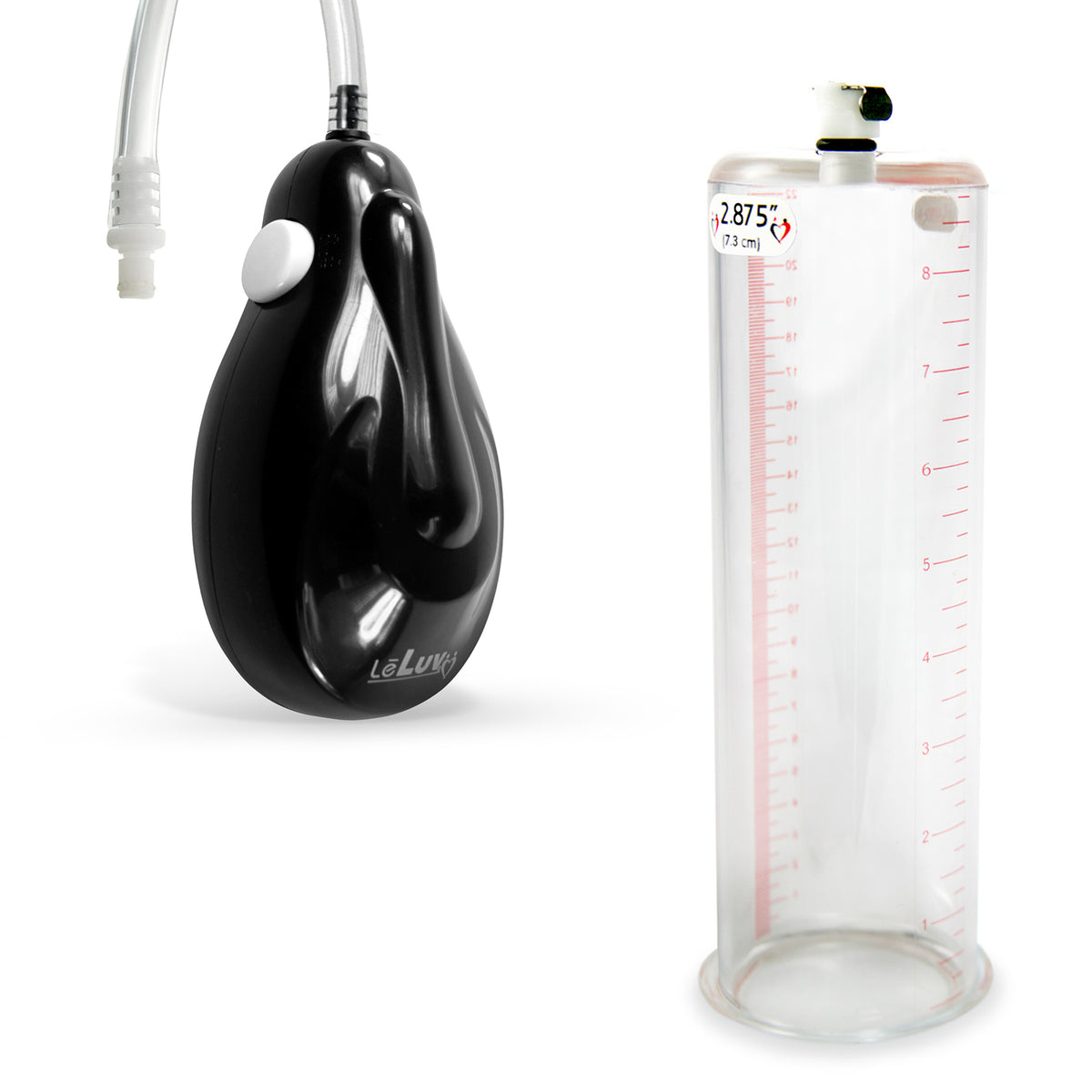 eGrip Electric Quick-Release Penis Pump | 9 or 12 Inch Length, 1.35-3.70 Inch Diameter