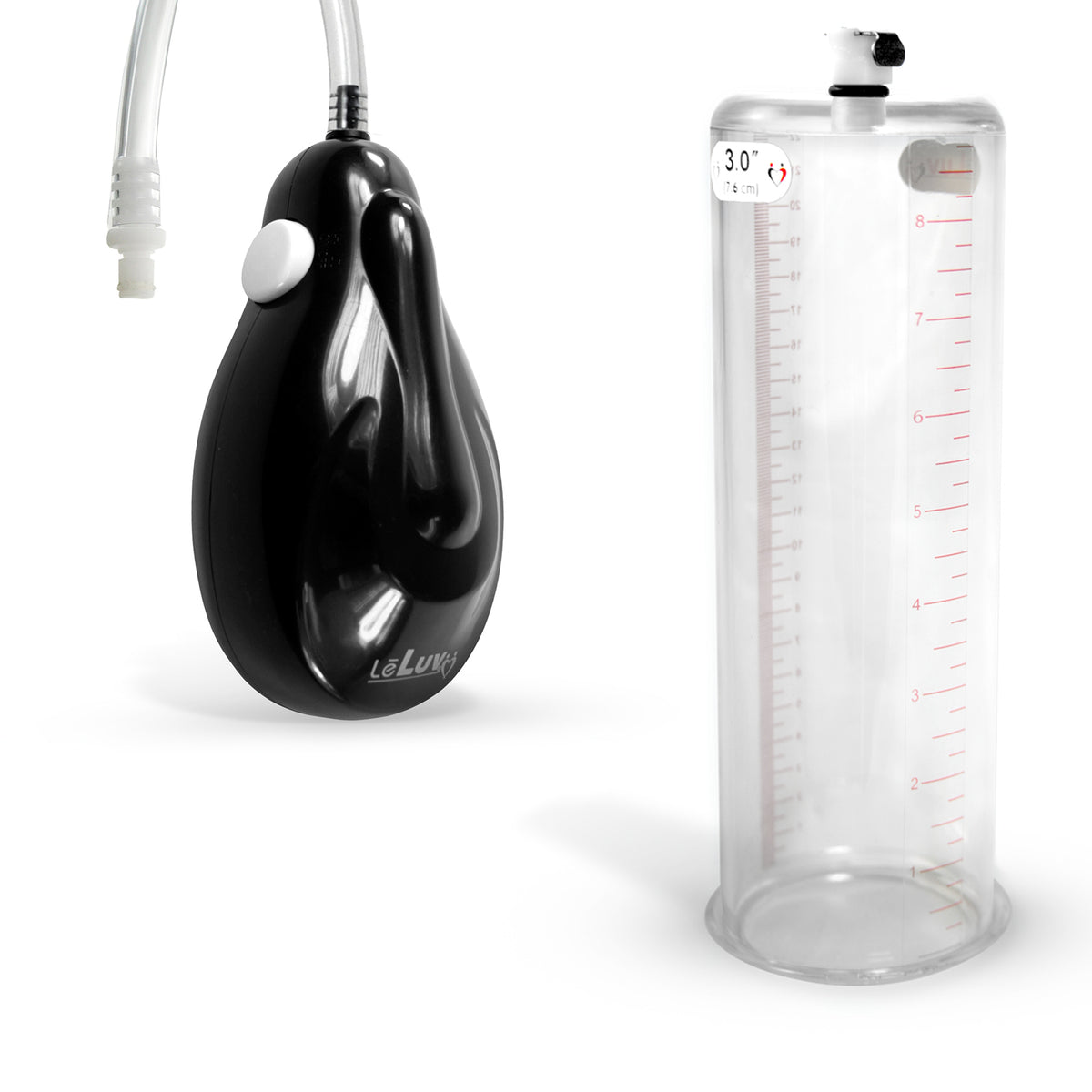 eGrip Electric Quick-Release Penis Pump | 9 or 12 Inch Length, 1.35-3.70 Inch Diameter