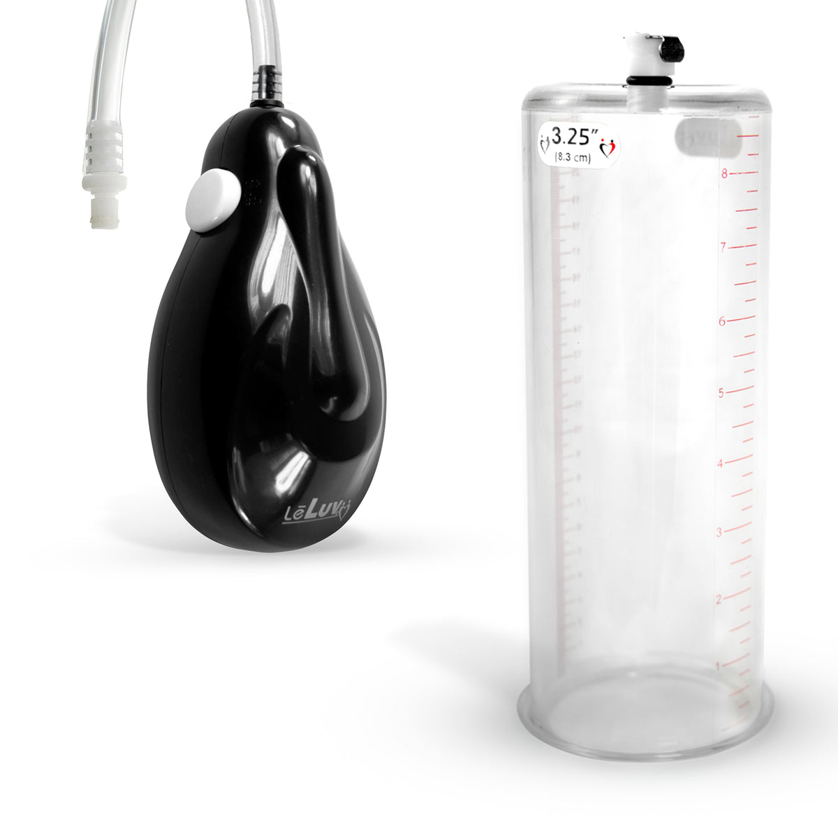 eGrip Electric Quick-Release Penis Pump | 9 or 12 Inch Length, 1.35-3.70 Inch Diameter