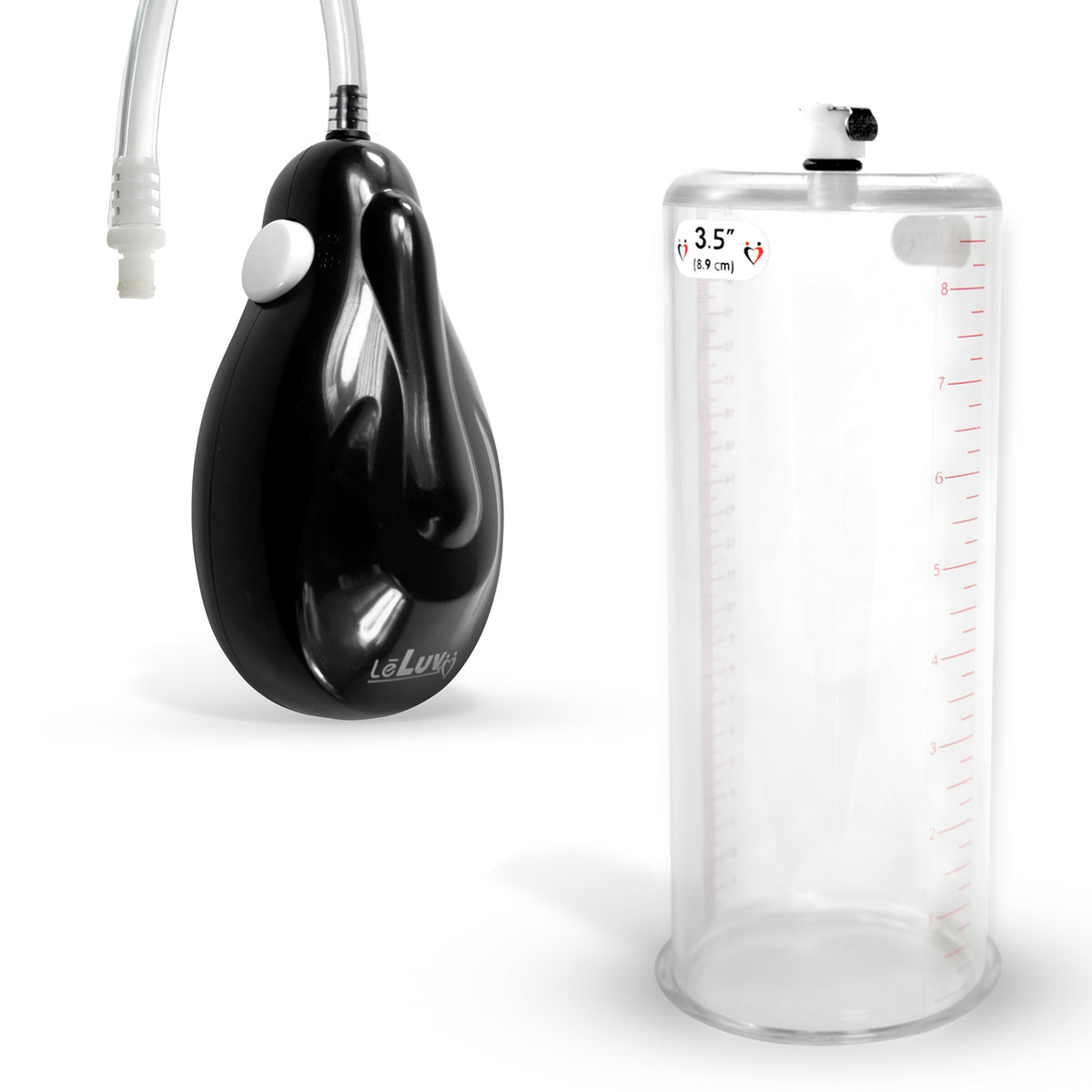 eGrip Electric Quick-Release Penis Pump | 9 or 12 Inch Length, 1.35-3.70 Inch Diameter
