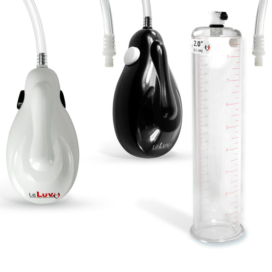 eGrip Electric Quick-Release Penis Pump | 9 or 12 Inch Length, 1.35-3.70 Inch Diameter