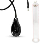 eGrip Electric Handle Penis Pump with Premium Hose | 9 or 12 Inch Length, 1.35-3.70 Inch Diameter Cylinder