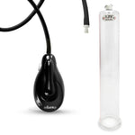eGrip Electric Handle Penis Pump with Premium Hose | 9 or 12 Inch Length, 1.35-3.70 Inch Diameter Cylinder