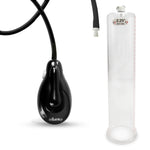 eGrip Electric Handle Penis Pump with Premium Hose | 9 or 12 Inch Length, 1.35-3.70 Inch Diameter Cylinder