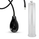 eGrip Electric Handle Penis Pump with Premium Hose | 9 or 12 Inch Length, 1.35-3.70 Inch Diameter Cylinder