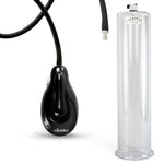 eGrip Electric Handle Penis Pump with Premium Hose | 9 or 12 Inch Length, 1.35-3.70 Inch Diameter Cylinder