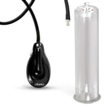 eGrip Electric Handle Penis Pump with Premium Hose | 9 or 12 Inch Length, 1.35-3.70 Inch Diameter Cylinder